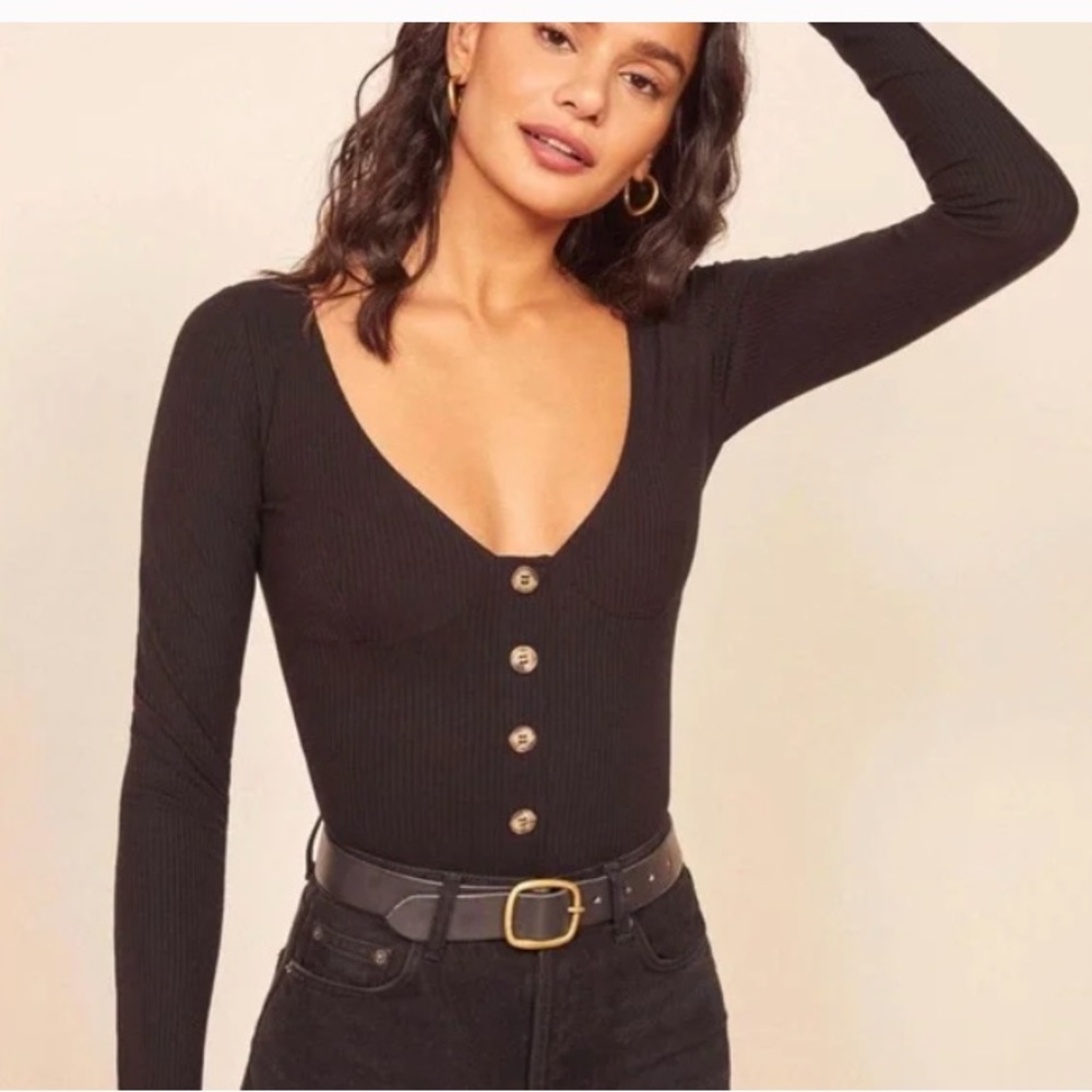 Reformation Virgil top size XS